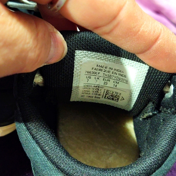 Converse All Stars with Flames - little boys 7 - Picture 9 of 9